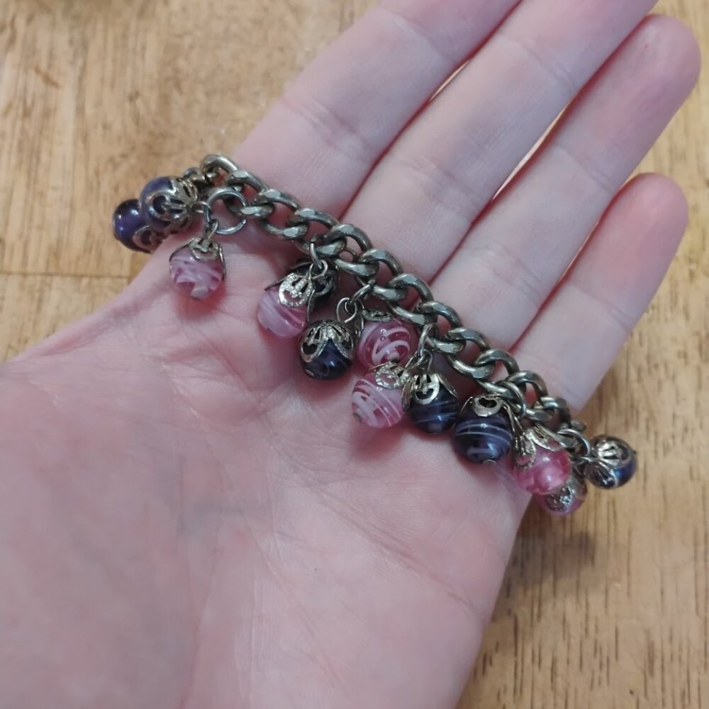 7 inch Unusual charm bracelet